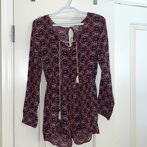 Pacsun Patterned Romper